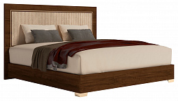 Кровать  двуспальная EVA  с мягким изголовьем 180